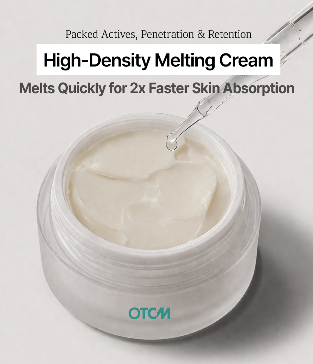 Beyond Concentration:  High-Density Melting Cream